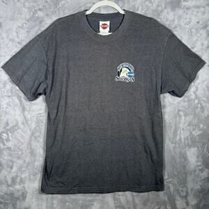 Vintage 2005 Harley Davidson Sturgis Black Hills Rally T-Shirt L USA Made